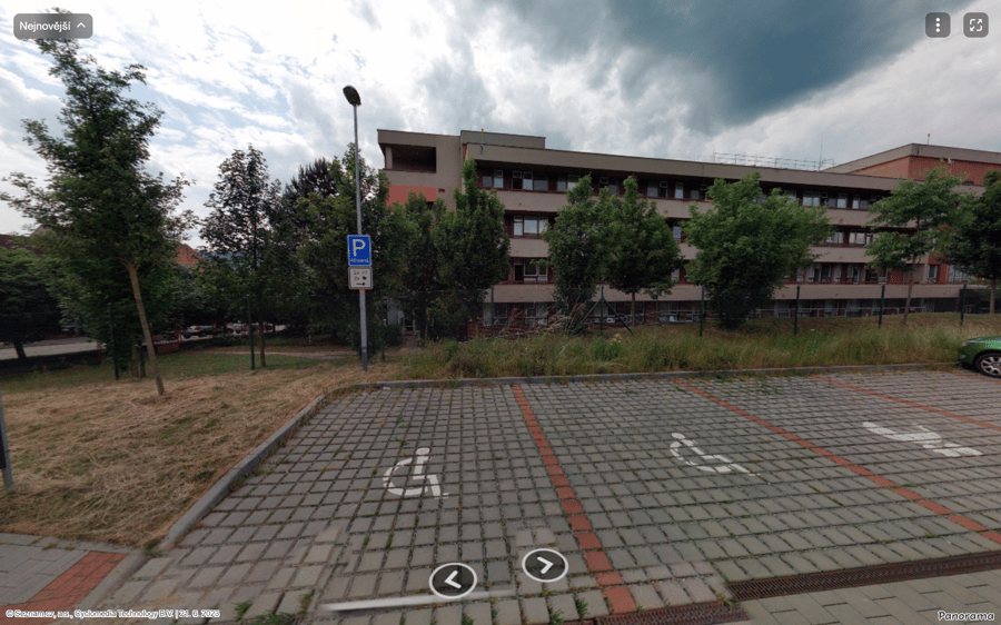 Parkoviště Zahradní ul., Blansko 