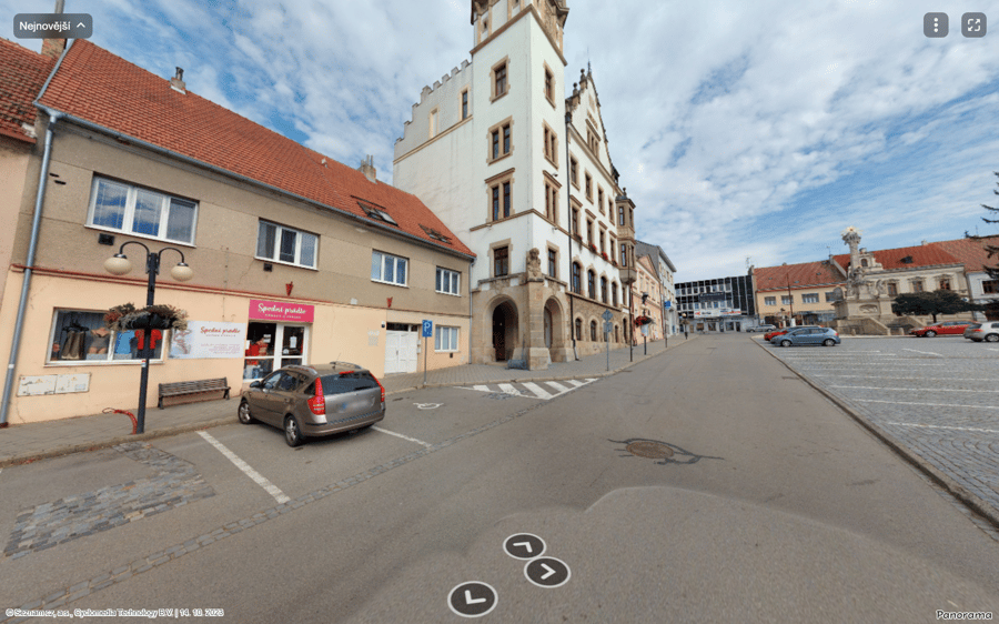 Parkoviště Dukelské nám., Hustopeče 