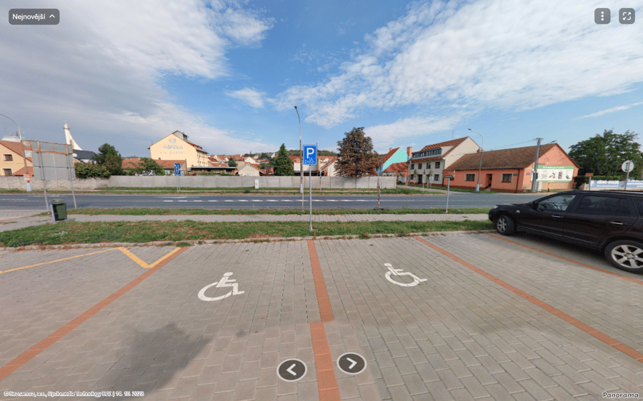 Parkoviště Bratislavská ul., Hustopeče 