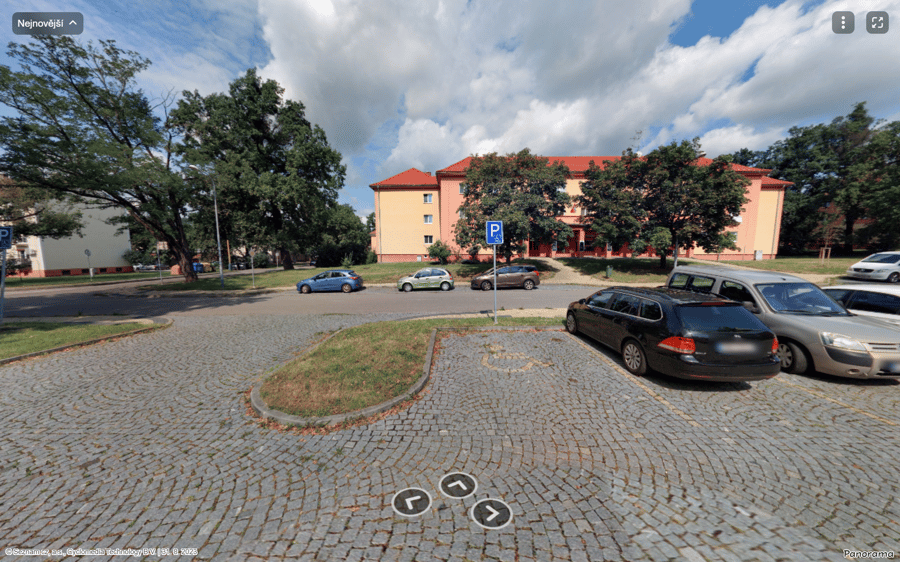 Parkoviště Erbenova ul., Hodonín 