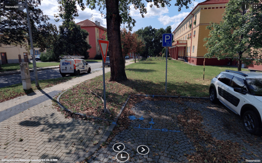 Parkoviště Křičkova ul., Hodonín 