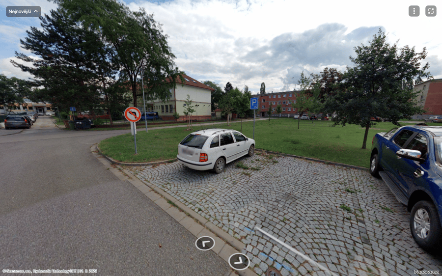 Parkoviště Patočkova ul., Hodonín 