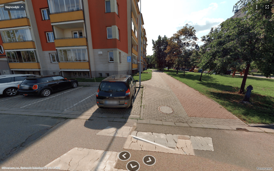 Parkoviště ul. U Cihelny, Hodonín 