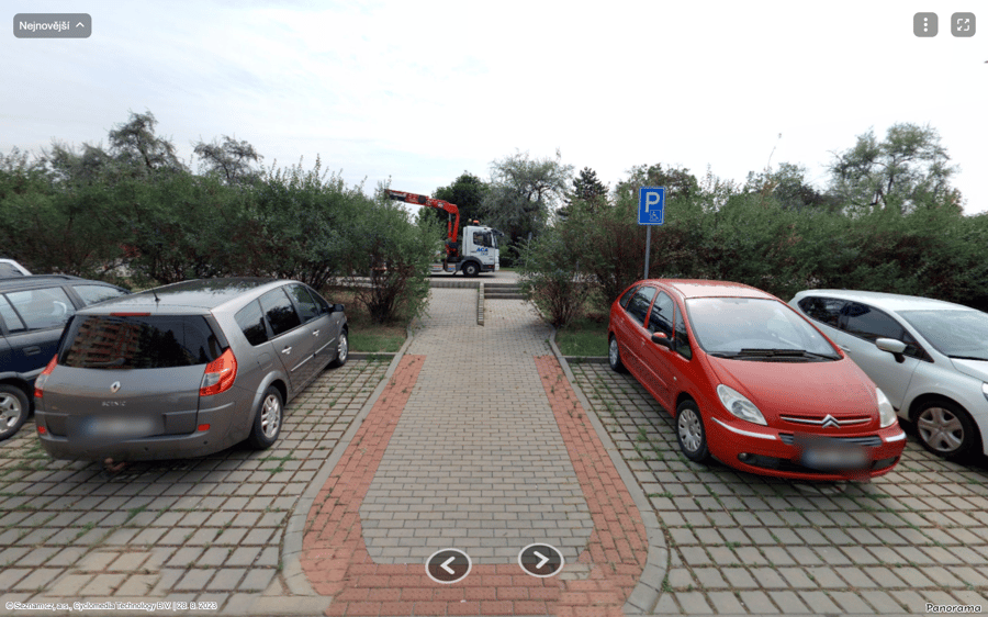 Parkoviště Brandlova ul., Hodonín 