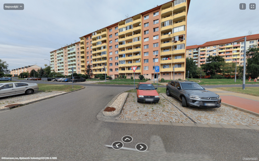 Parkoviště Brandlova ul., Hodonín nový,  