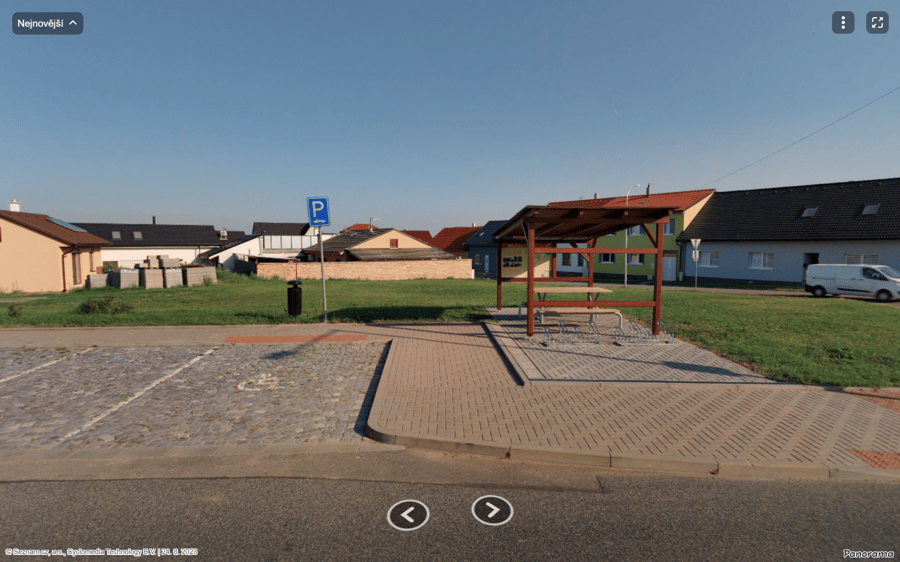 Parkoviště Moravská ul., Mikulčice 