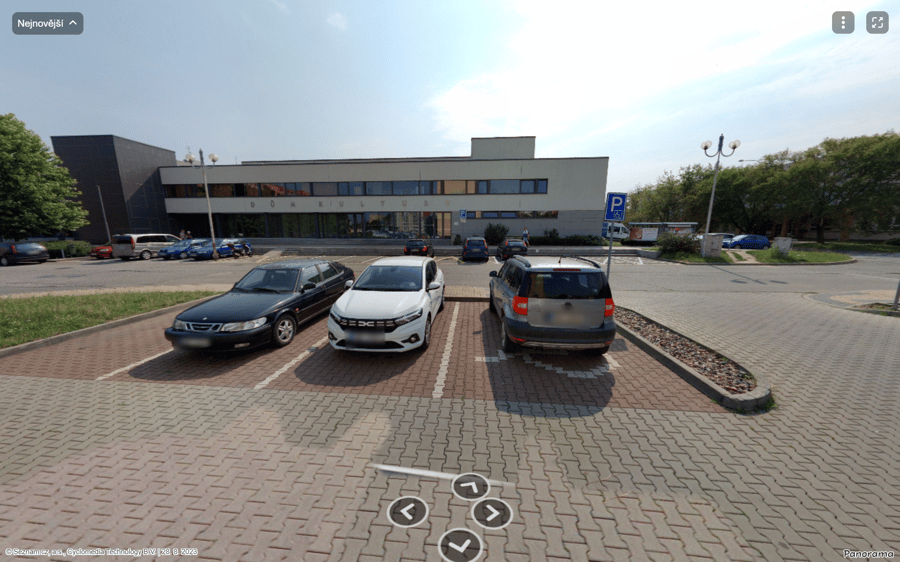 Parkoviště Horní Valy ul., Hodonín 