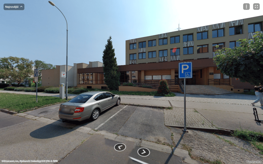 Parkoviště Horní Valy ul., Hodonín 