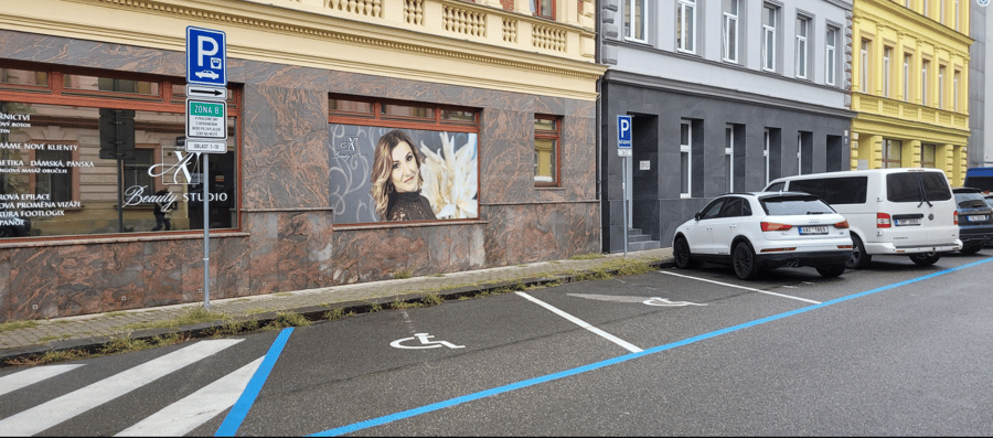 Parkoviště Hybešova, Brno