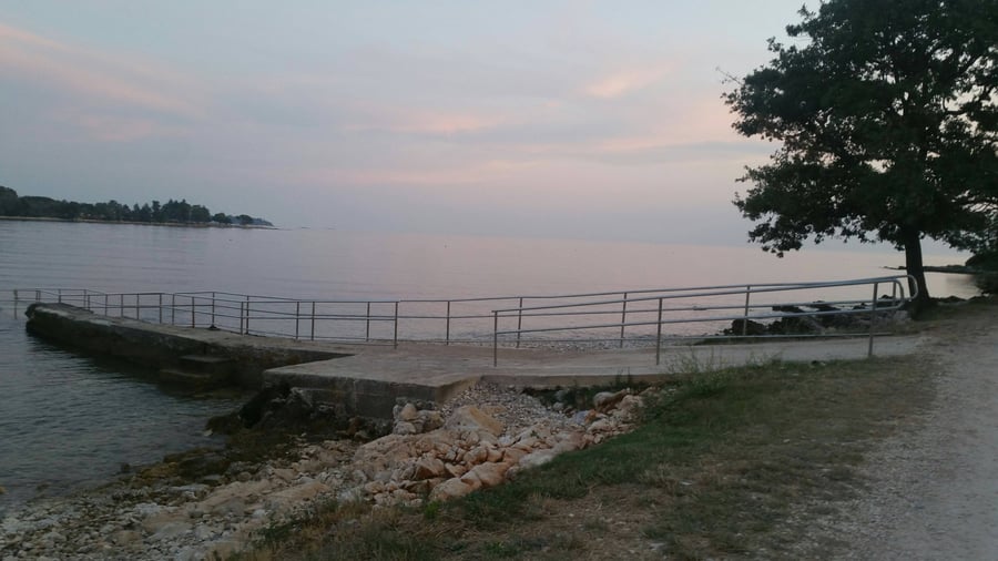 Přístup do moře Porec - Ulika
