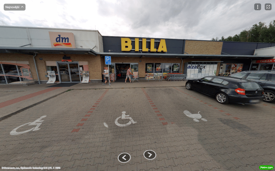 Parkoviště U cukrovaru, Praha-Vinoř