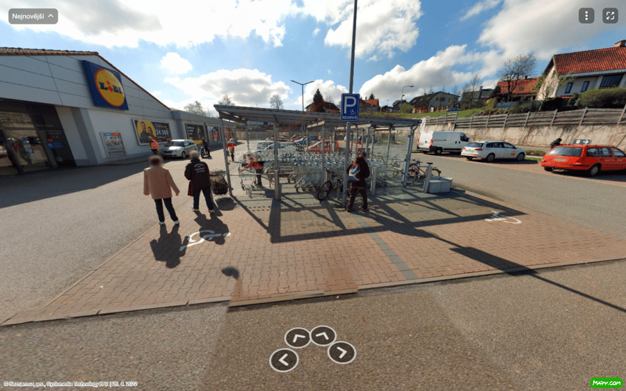 Parkoviště Lidl, Pražská ul., Nová Paka