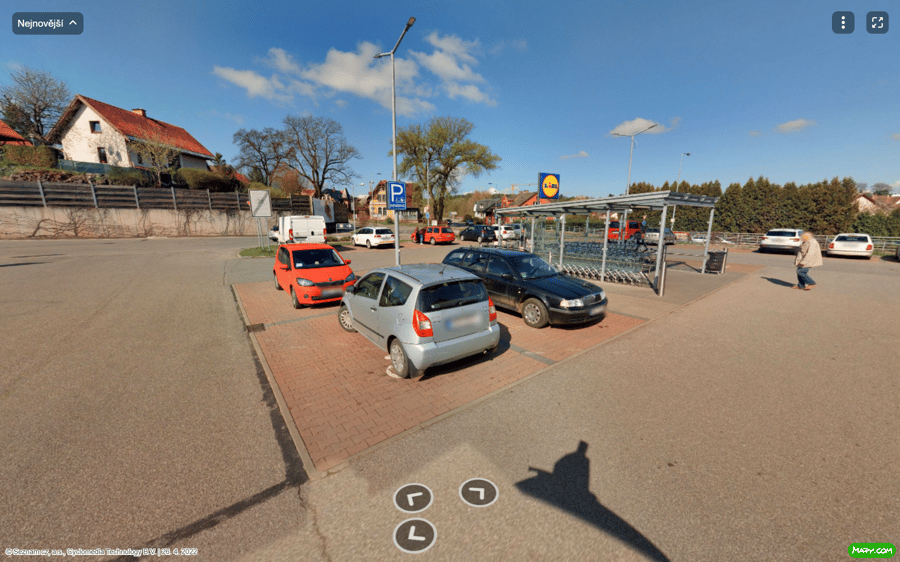 Parkoviště Pražská ul., Nová Paka