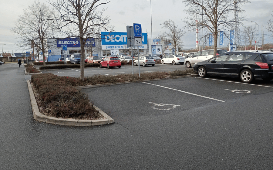 Parkoviště Jičínská ul., Mladá Boleslav