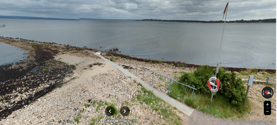 Přístup do moře - Jonstorp, Švédsko