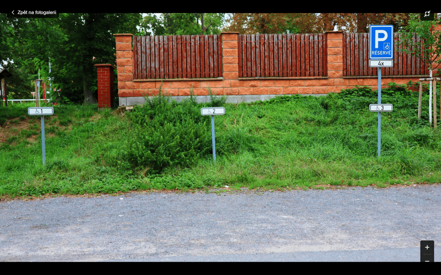 Parkoviště ul. V Kaštance, Slatiňany