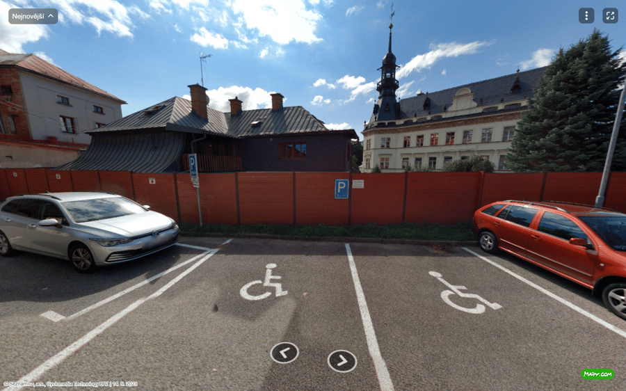 Parkoviště Komenského ul., Jilemnice