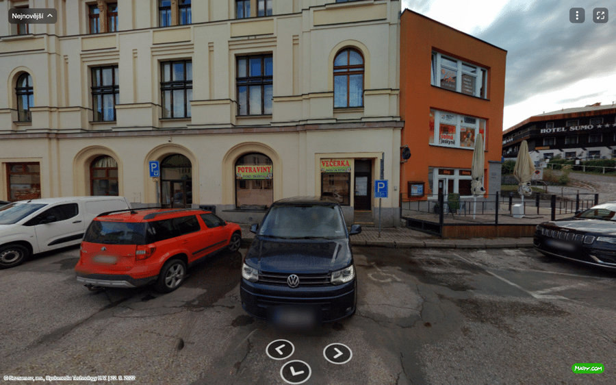 Parkoviště Tyršovo nám., Jilemnice