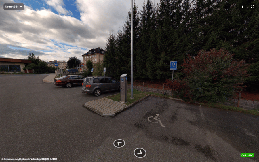 Parkoviště Krkonošská ul., Jilemnice