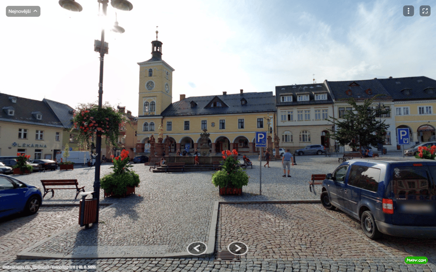 Parkoviště Masarykovo nám., Jilemnice