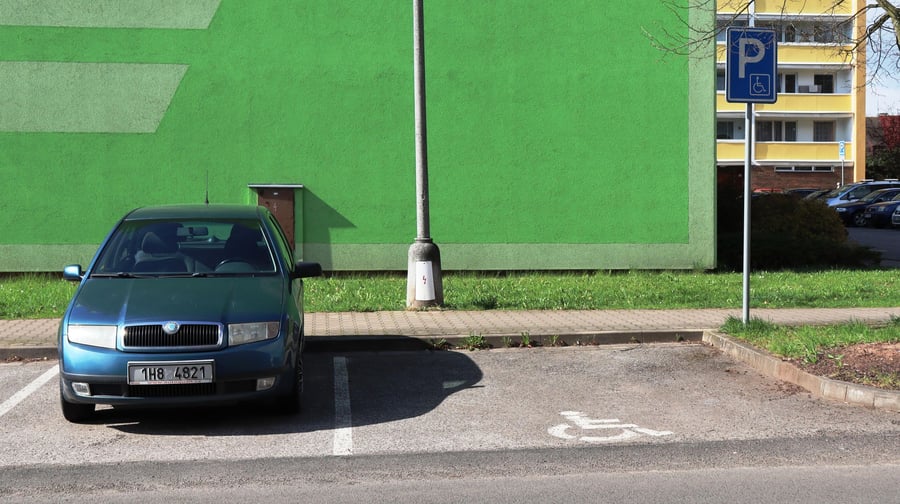 Parkoviště ul. Na Pláni, Broumov