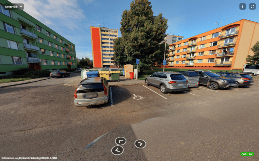 Parkoviště ul. Na Pláni, Broumov