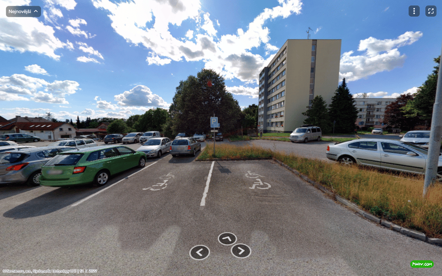 Parkoviště Komenského ul., Trutnov