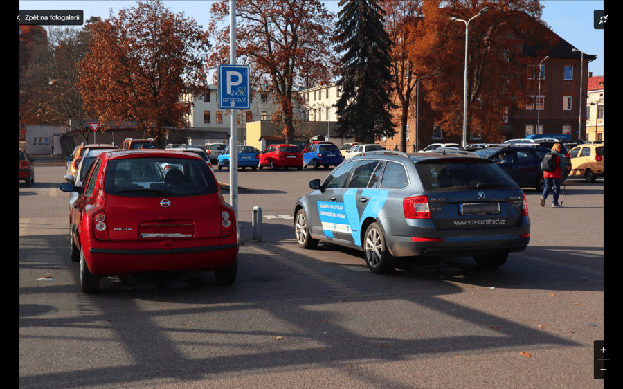 Parkoviště ul. K Lázním, Trutnov