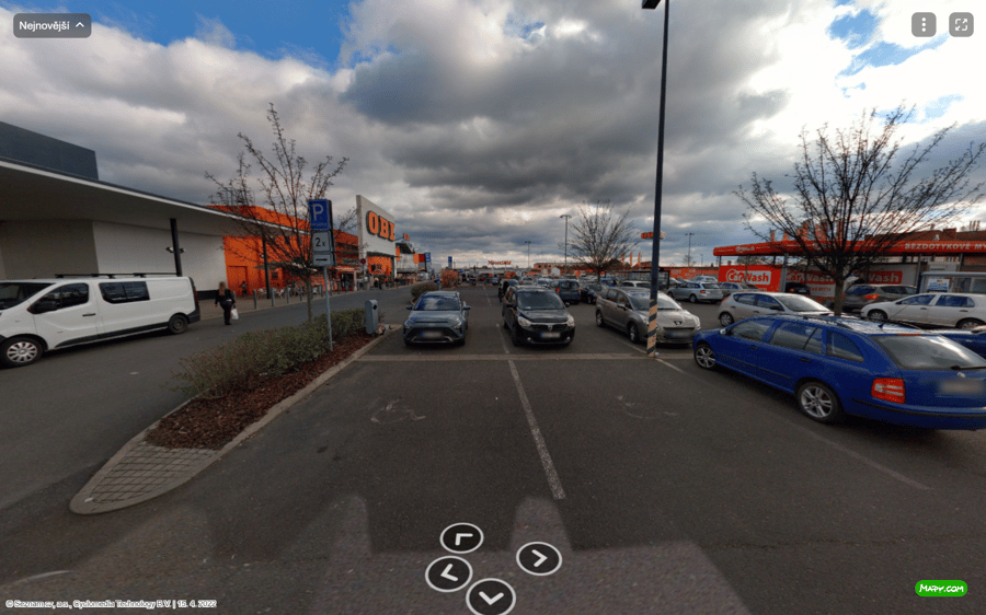 Parkoviště Želetická ul., Litoměřice