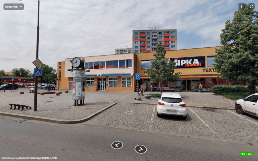 Parkoviště Pražská ul., Brandýs nad Labem-Stará Boleslav