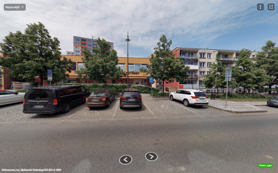 Parkoviště Pražská ul., Brandýs nad Labem