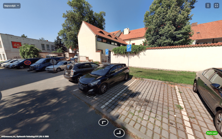 Parkoviště Pražská ul., Brandýs nad Labem