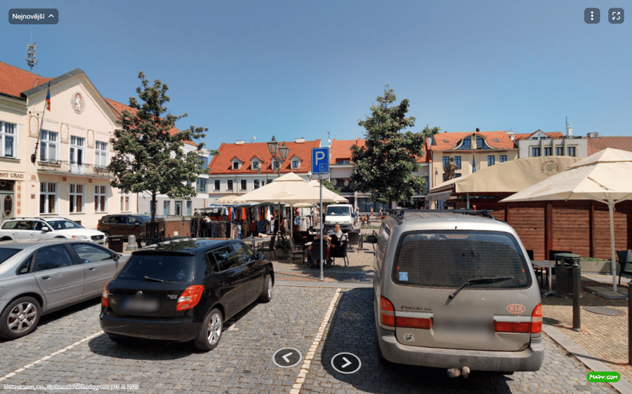 Parkoviště Masarykovo nám., Brandýs nad Labem