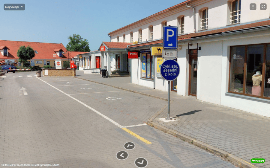 Parkoviště Boleslavská ul., Brandýs nad Labem