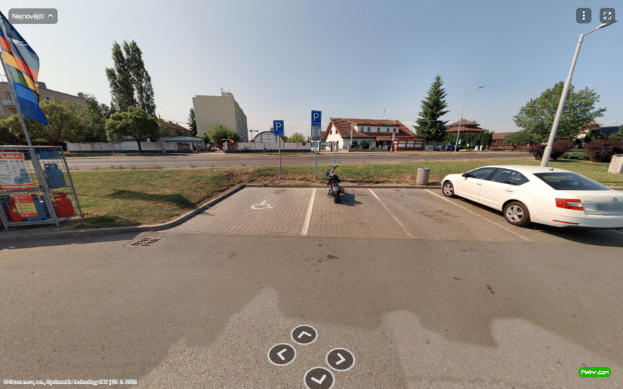 Parkoviště Boleslavská ul., Brandýs nad Labem