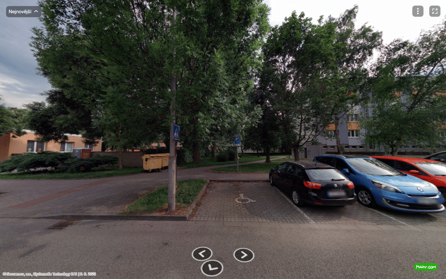 Parkoviště Rumunská ul., Čelákovice