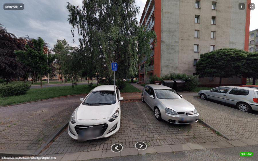 Parkoviště Rumunská ul., Čelákovice