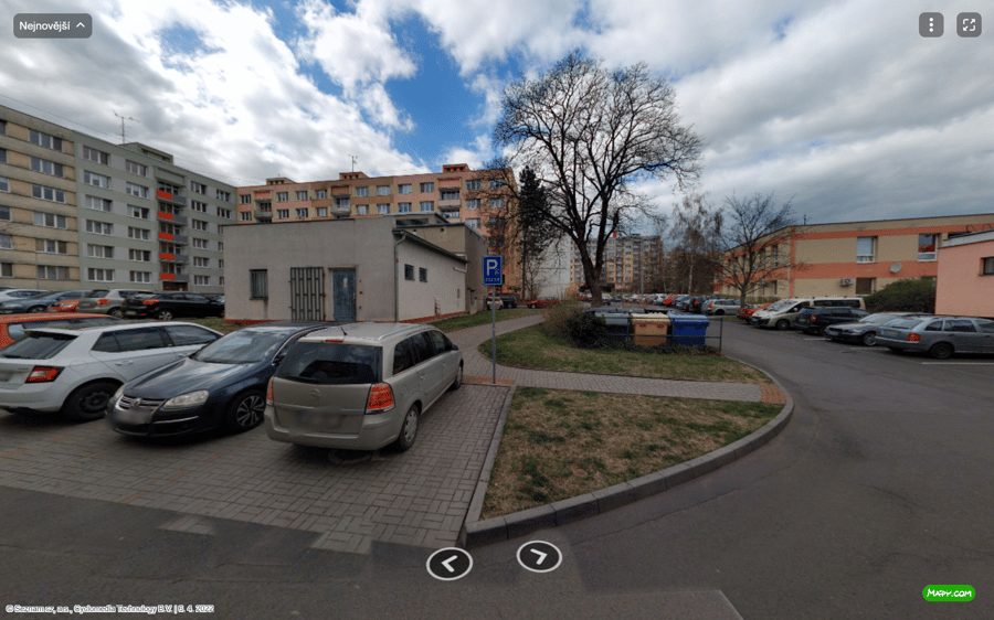 Parkoviště ul. Slovenského národního povstání, Louny