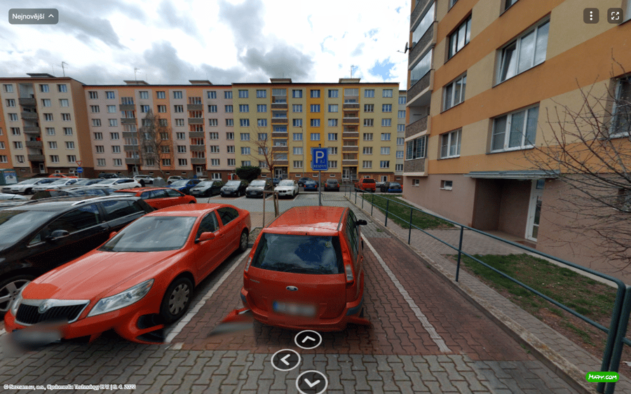 Parkoviště ul. Kosmonautů, Louny