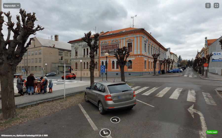 Parkoviště ul. Osvoboditelů, Louny