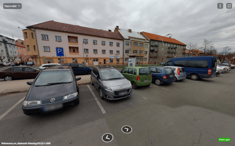 Parkoviště Tyršovo nám., Louny