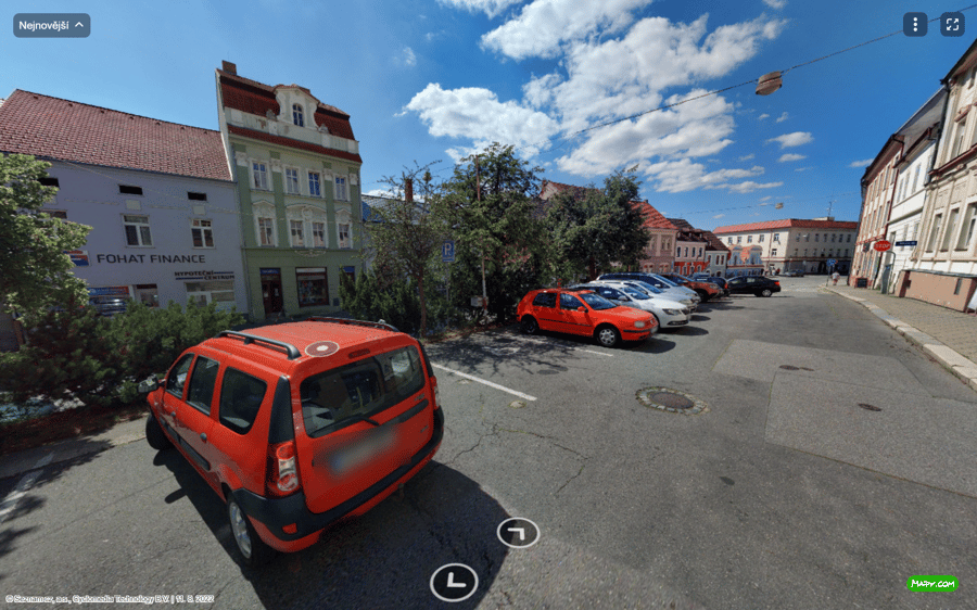 Parkoviště Velké nám., Strakonice