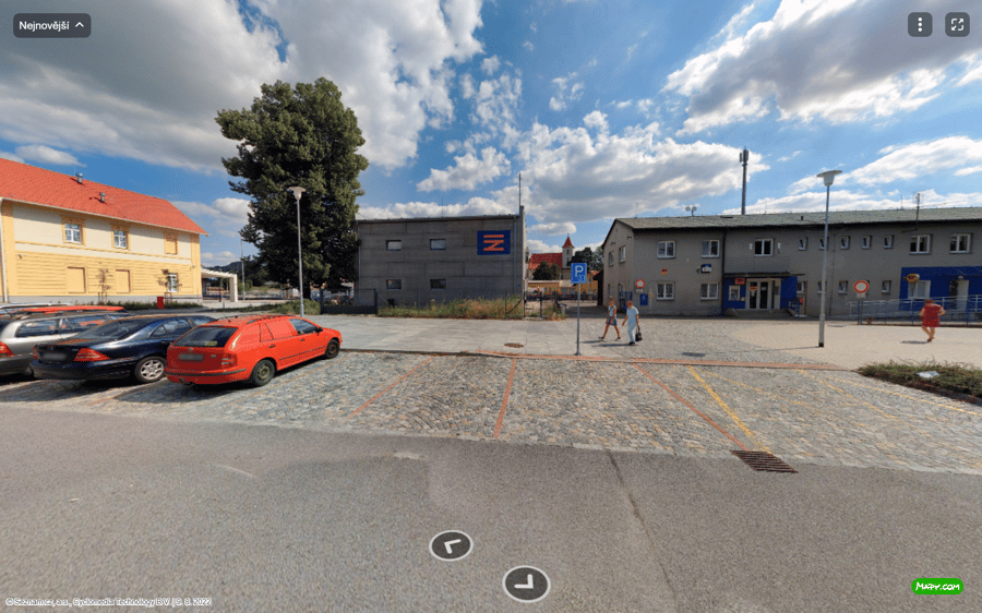 Parkoviště ul. U Nádraží, Strakonice nový,