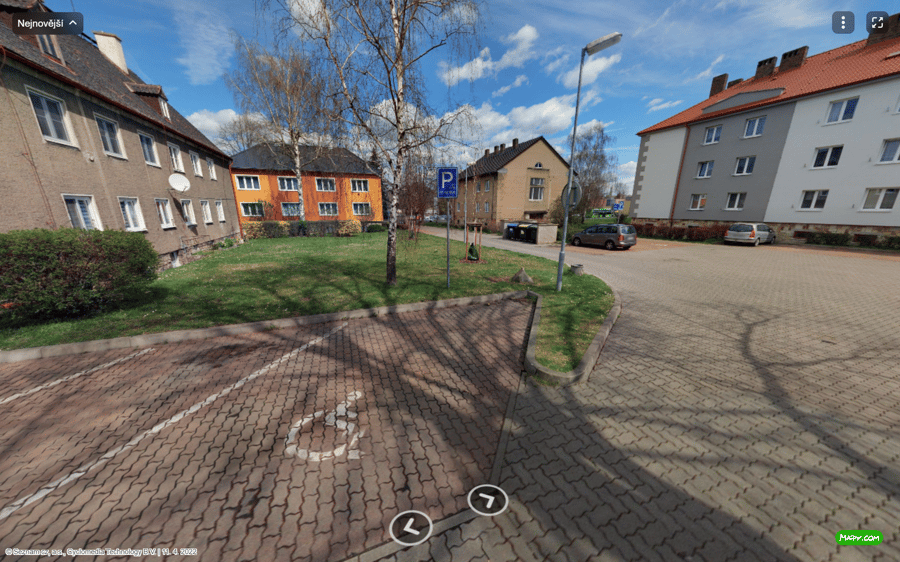 Parkoviště ul. U Nadjezdu, Lovosice