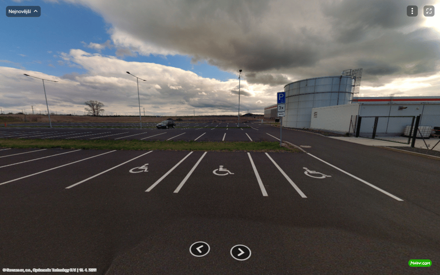 Parkoviště Terezínská ul., Lovosice