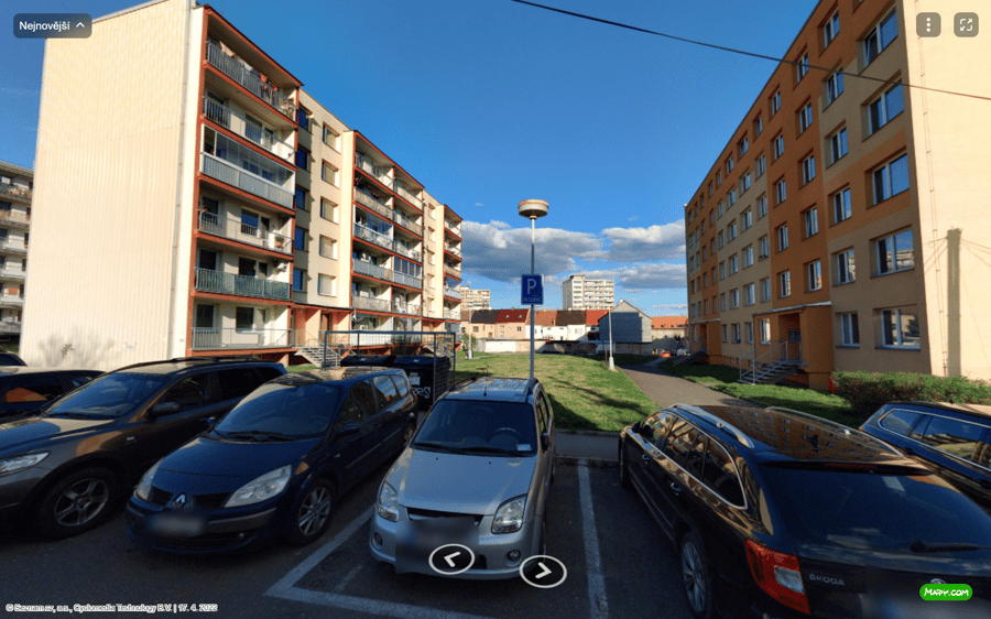 Parkoviště Škroupova ul., Litoměřice