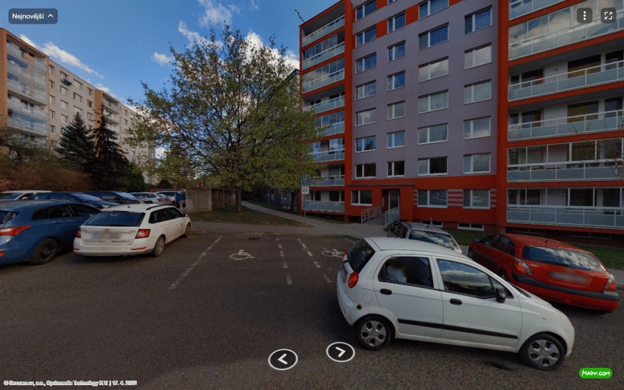 Parkoviště Ladova ul., Litoměřice