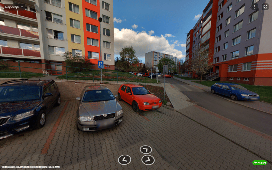 Parkoviště Ladova ul., Litoměřice