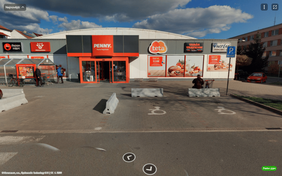 Parkoviště M. Majerové, Litoměřice