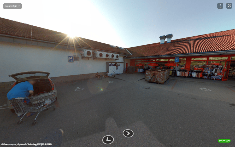 Parkoviště Pražská ul., Letovice